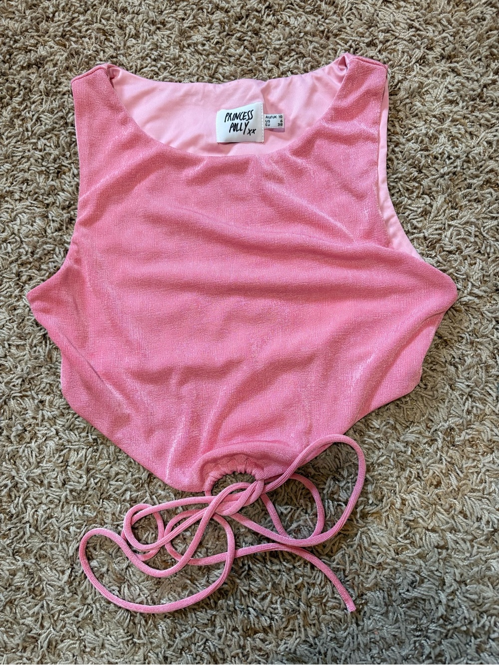 Princess Polly Crop Top Women’s size 6